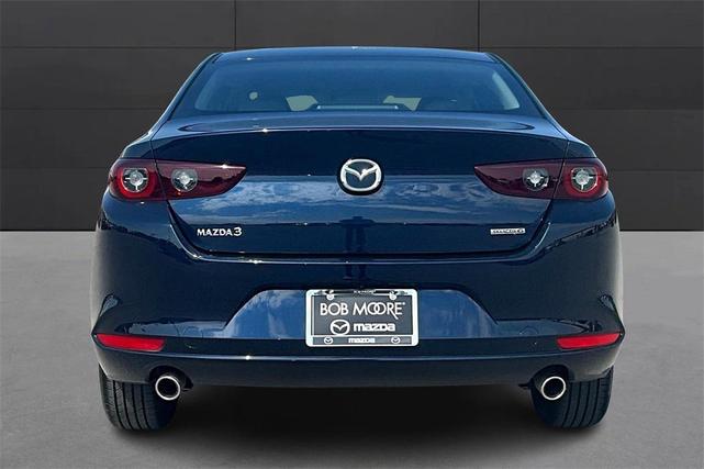 Photo of 2025 Deep Crystal Blue Mica Mazda Mazda3