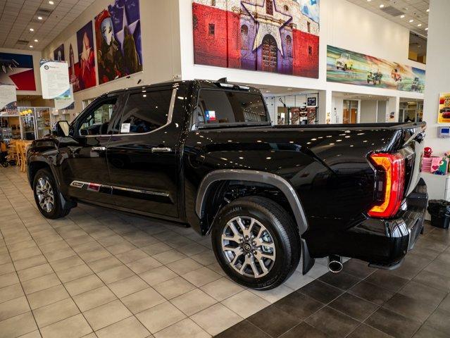 Photo of 2025 Midnight Black Metallic Toyota Tundra Hybrid