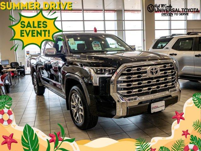 Photo of 2025 Midnight Black Metallic Toyota Tundra Hybrid