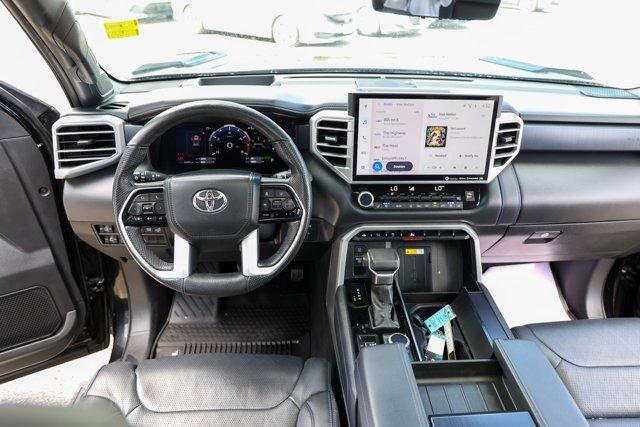 Photo of 2024 Midnight Black Toyota Tundra Hybrid