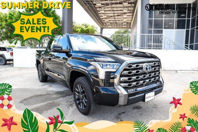 Photo of 2024 Midnight Black Toyota Tundra Hybrid