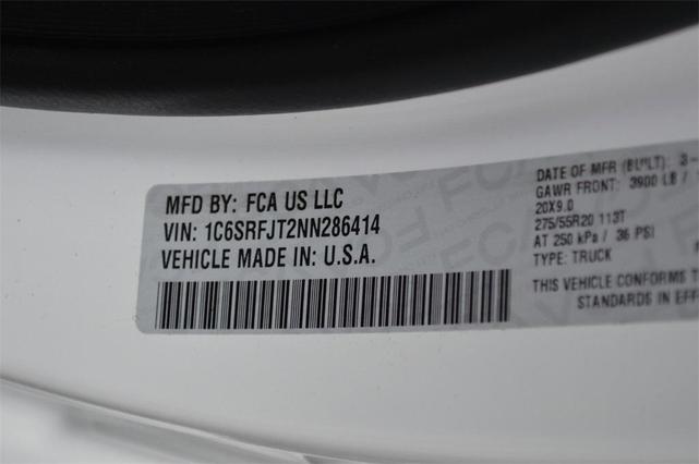 Photo of 2022 Bright White Clearcoat RAM 1500