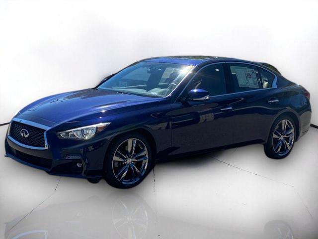 Photo of 2021 Grand Blue INFINITI Q50