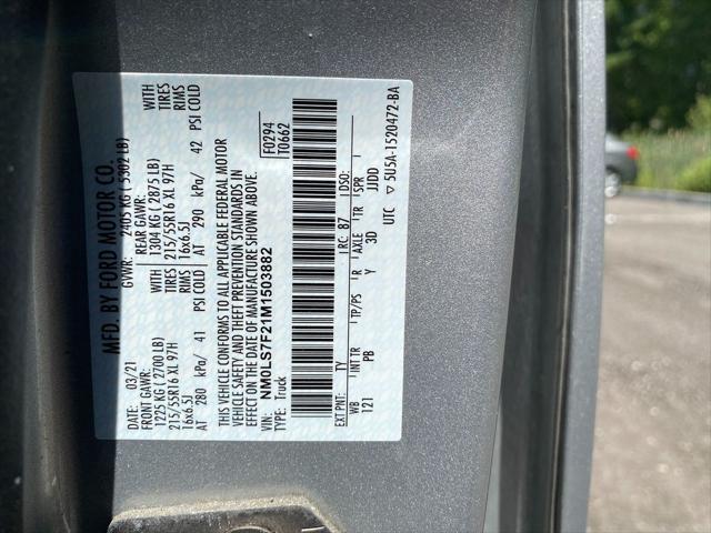 Photo of 2021 Silver Ford Transit Connect