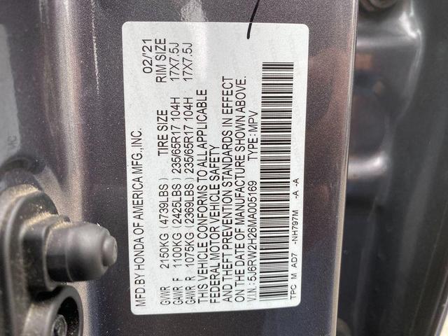 Photo of 2021 Modern Steel Metallic Honda CR-V
