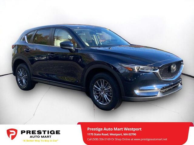 Photo of 2021 Deep Crystal Blue Mica Mazda CX-5