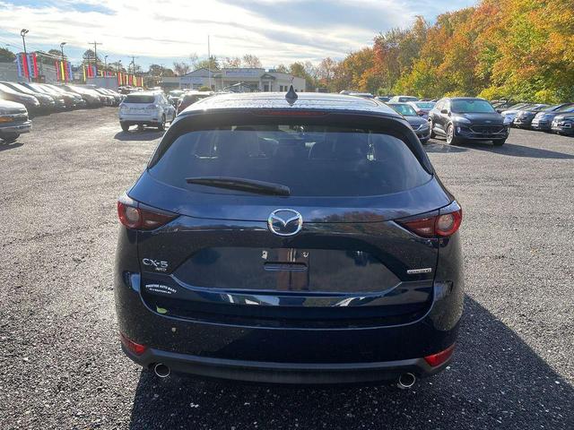 Photo of 2021 Deep Crystal Blue Mica Mazda CX-5