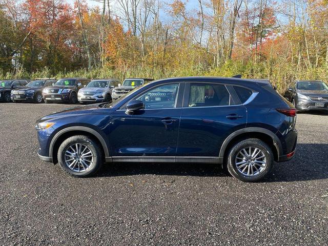 Photo of 2021 Deep Crystal Blue Mica Mazda CX-5