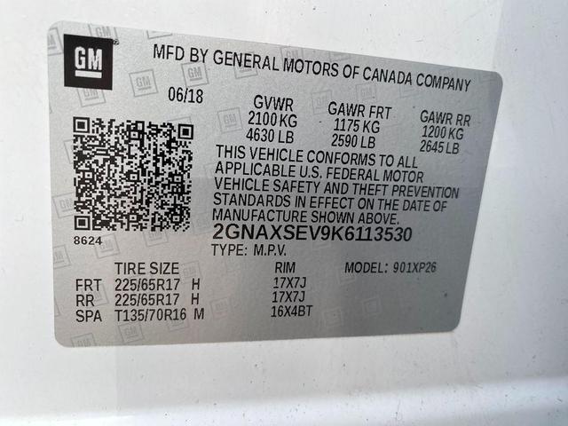 Photo of 2019 Summit White Chevrolet Equinox