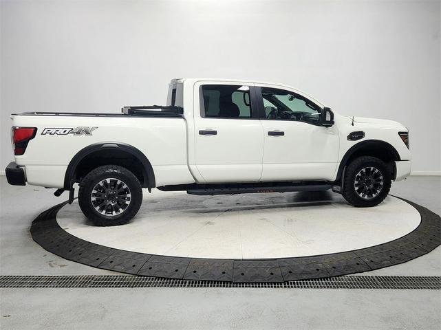 Photo of 2021 Glacier White Nissan Titan XD