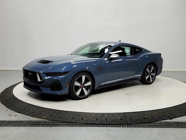 Photo of 2025 VAPOR BLUE METALLIC Ford Mustang