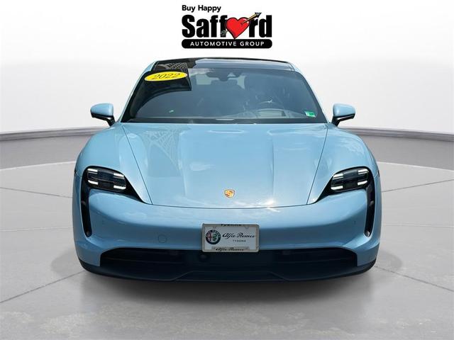 Photo of 2022 Blue Porsche Taycan