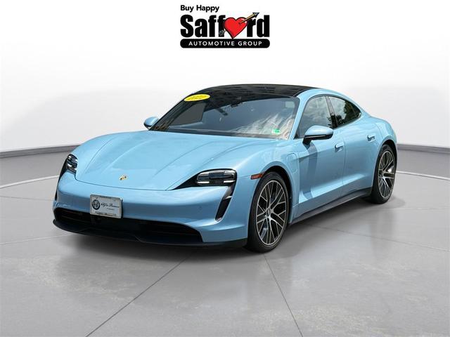Photo of 2022 Blue Porsche Taycan
