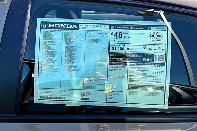 Photo of 2025 Sand Dune Honda Civic Hybrid