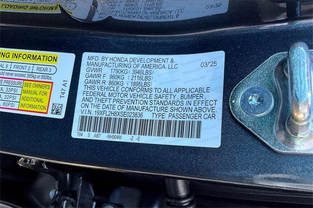 Photo of 2025 Meteorite Gray Metallic Honda Civic