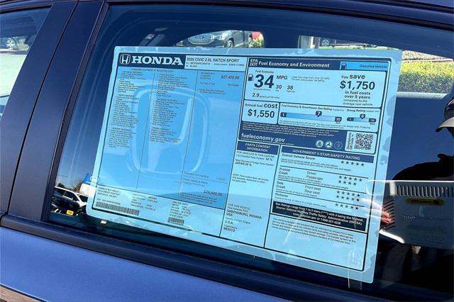 Photo of 2025 Meteorite Gray Metallic Honda Civic