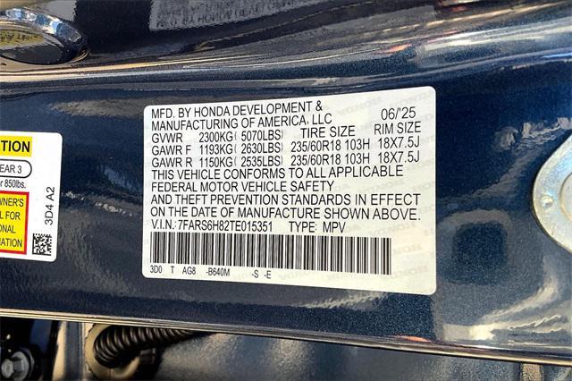 Photo of 2026 Canyon River Blue Metallic Honda CR-V Hybrid