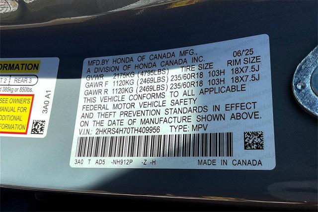 Photo of 2026 Urban Gray Pearl Honda CR-V