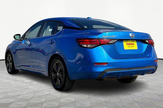 Photo of 2023 Electric Blue Metallic Nissan Sentra
