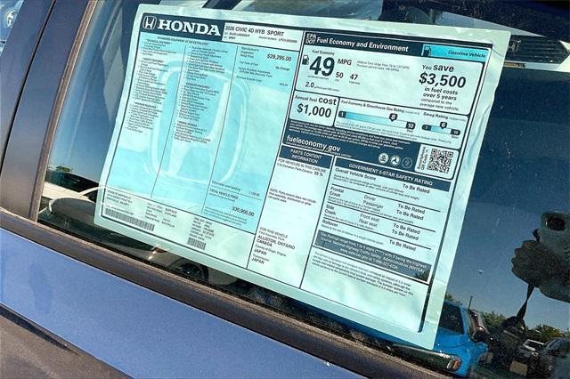 Photo of 2026 Bm Honda Civic Hybrid