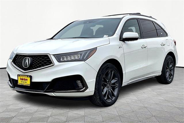 Photo of 2019 White Diamond Pearl Acura MDX