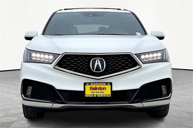 Photo of 2019 White Diamond Pearl Acura MDX
