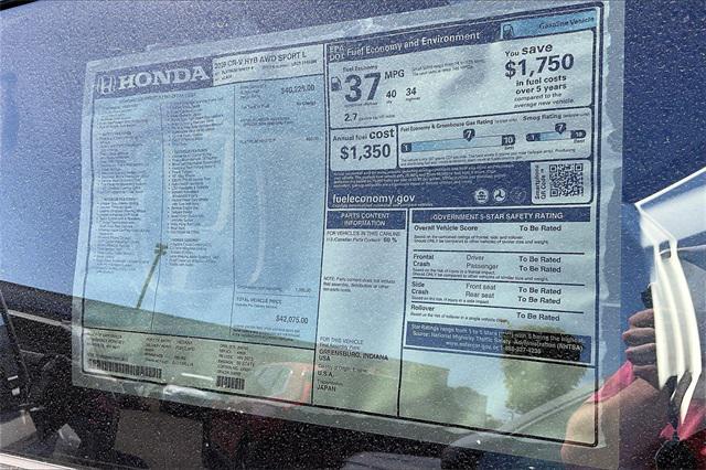 Photo of 2026 Platinum White Pearl Honda CR-V Hybrid
