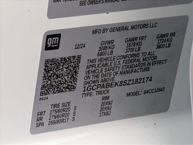 Photo of 2025 Summit White Chevrolet Silverado 1500