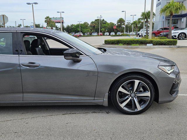 Photo of 2025 Liquid Carbon Metallic Acura TLX