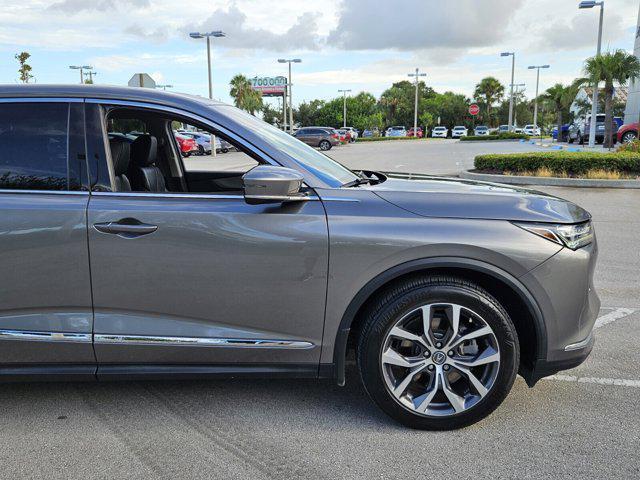Photo of 2023 Liquid Carbon Metallic Acura MDX