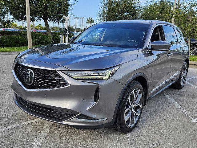 Photo of 2023 Liquid Carbon Metallic Acura MDX