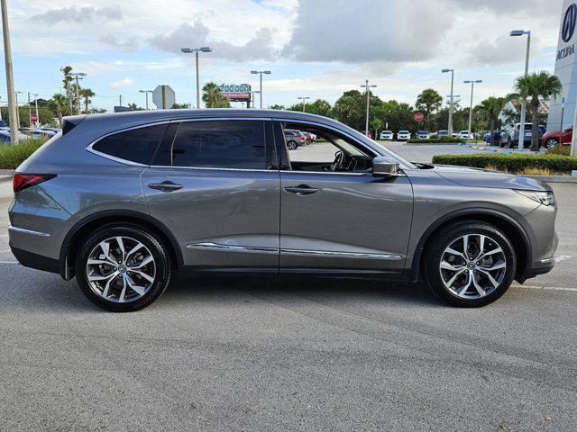 Photo of 2023 Liquid Carbon Metallic Acura MDX