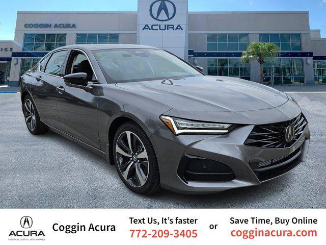 Photo of 2025 Liquid Carbon Metallic Acura TLX