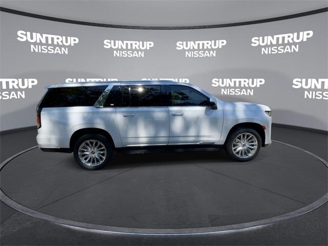 Photo of 2024 Crystal White Tri-Coat Cadillac Escalade ESV