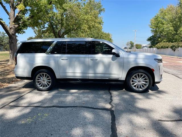 Photo of 2024 Crystal White Tri-Coat Cadillac Escalade ESV