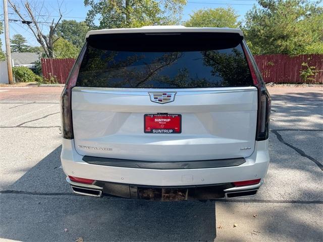 Photo of 2024 Crystal White Tri-Coat Cadillac Escalade ESV