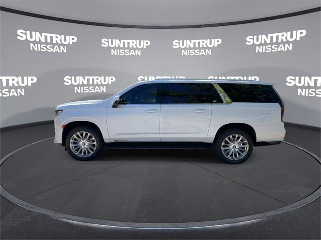 Photo of 2024 Crystal White Tri-Coat Cadillac Escalade ESV