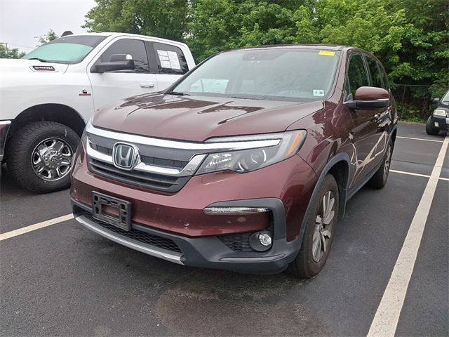 Photo of 2021 Deep Scarlet Pearl Honda Pilot