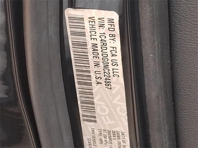 Photo of 2022 DB Black Clearcoat Dodge Durango
