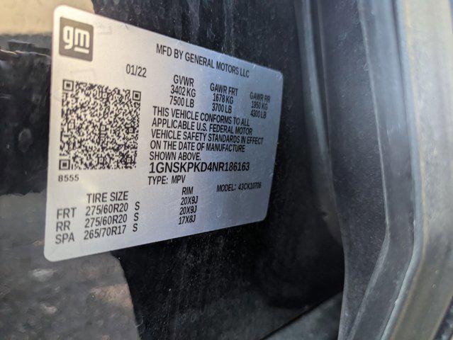 Photo of 2022 Black Chevrolet Tahoe
