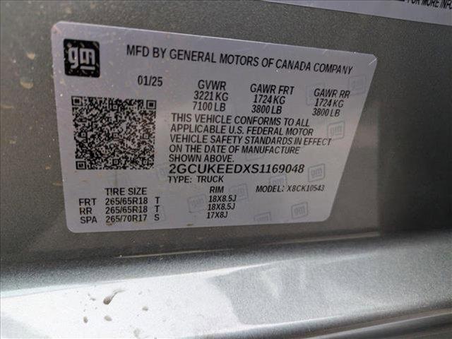 Photo of 2025 Sterling Gray Metallic Chevrolet Silverado 1500