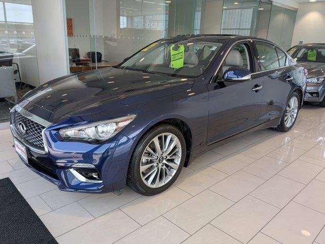 Photo of 2022 Grand Blue INFINITI Q50