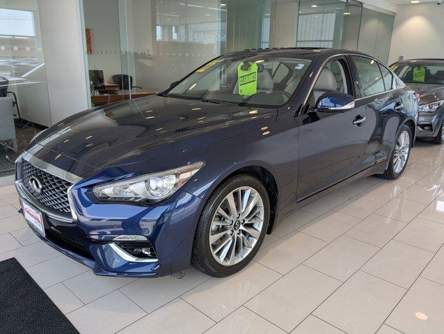 Photo of 2022 Grand Blue INFINITI Q50