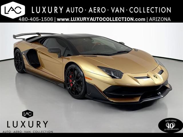 Photo of 2019 Oro Elios Metallic Lamborghini Aventador SVJ