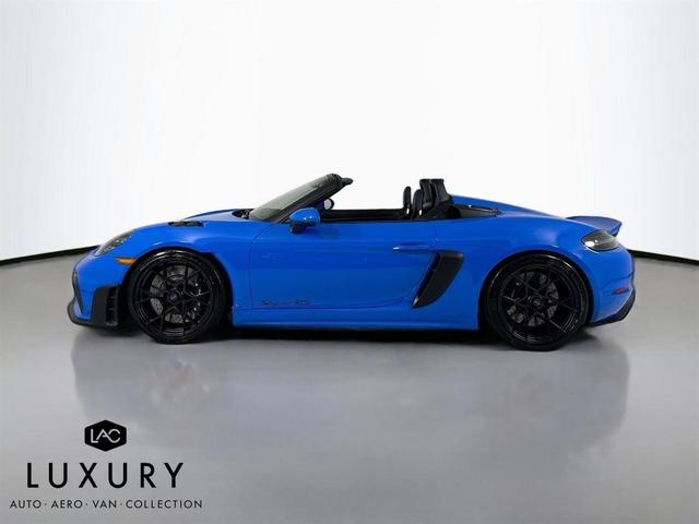 Photo of 2024 Shark Blue Porsche 718 Spyder