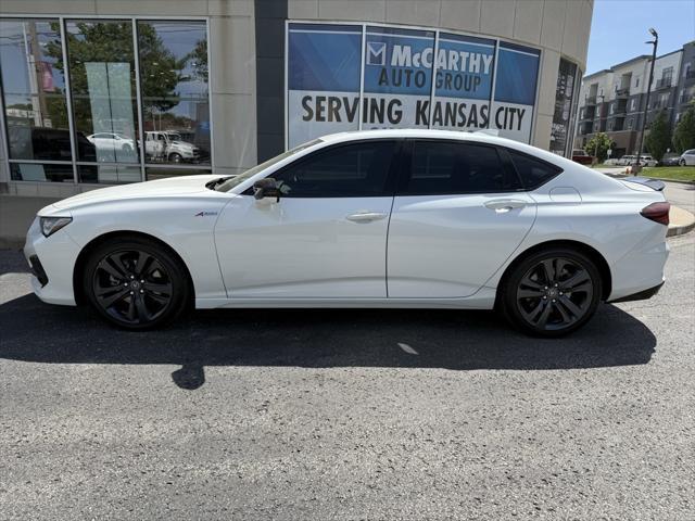 Photo of 2021 Platinum White Pearl Acura TLX