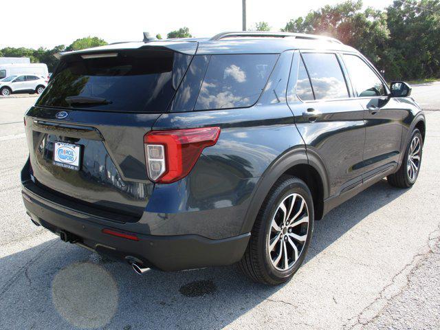 Photo of 2024 Stone Blue Metallic Ford Explorer