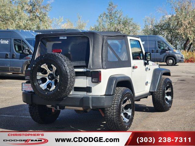 Photo of 2009 Stone White Jeep Wrangler