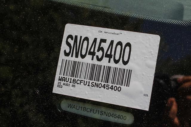 Photo of 2025 Grenadine Red Metallic Audi A5