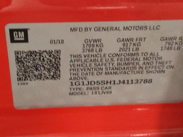 Photo of 2018 Red Chevrolet Sonic